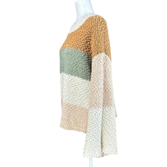 POL Popcorn Sweater M Colorblock Bell Sleeves
Oversized Cozy Chunky - Picture 3 of 11